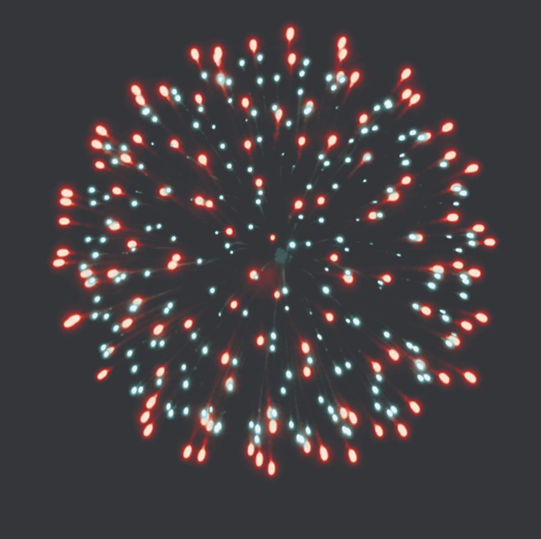 Батарея салютов Феникс, 25 залпов, ОС6320