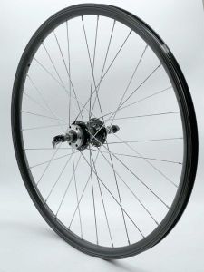 Колесо задн.24"GJ-AL-015(GB-13R)19/32H/Эксц/Трещ7ск/AV/пром.подш.