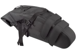 Сумка подседельная M-WAVE Rough Ride II Saddle, 12л, черный