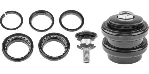 Рулевой набор с подшипниками Kenli KL-B219, 1-1/8 х 34 х 30, черный, высота 23мм, диам. 25,4мм.