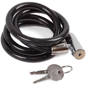 Велозамок Vinca Sport VS 475 тросовый, на ключ, 10х1000мм