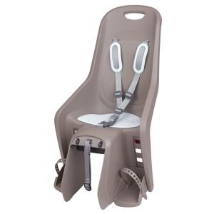 Кресло детское POLISPORT BUBBLY MAXI+ CFS на багажник коричн./зеленый