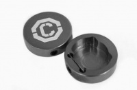 Баренды 3-300 закрытые СLR-CF алюм. анодир. черные CLARK`S