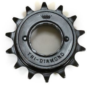 Трещотка TRIX 1 скорость, для BMX и Singlespeed велосипедов, 14 зубьев, для цепи 1/2х1/8, черная