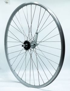 Колесо заднее 28" VD, гайки, 1 ск., ножной тормоз