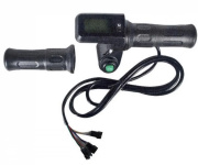 Ручка газа 48-60V для электровелосипедов Колхозник, монитор + круиз