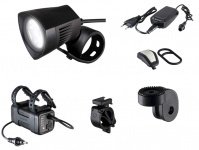 Фара передняя BUSTER 2000: 3 светодиода CREE,2000лм, осв.200м, ак.Panasonic 6400mAh