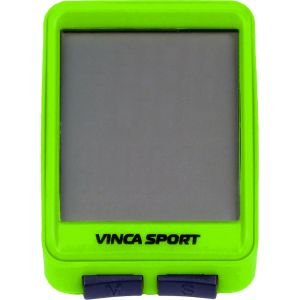 Велокомпьютер Vinca Sport V-1507, 12 функций, зеленый/черный
