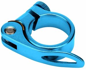 Хомут подседельный VINCA SPORT VC 14, 28.6 мм синий