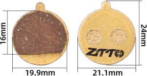 Тормозные колодки ZTTO MJ-11K для тормозов с тросиковым приводом