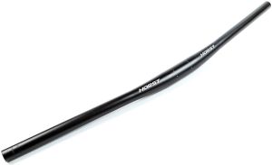 Руль 00-180824 MTB алюм. широкий усилен. прямой,  22,2/31,8х720мм черный матовый UUR  HB-105BT HORST