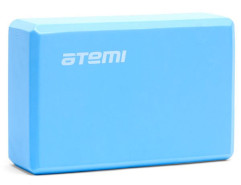 Блок для йоги ATEMI AYB01BE, 225x145x75, голубой