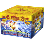 Батарея салютов Цветопредставление (1,1"х100) РС7541