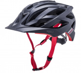 Шлем KALI ENDURO/MTB LUNATI 25отв. MatBlk/Red L/XL 59-61см с крепл. камеры, черн-крас,CF. 02-21120137