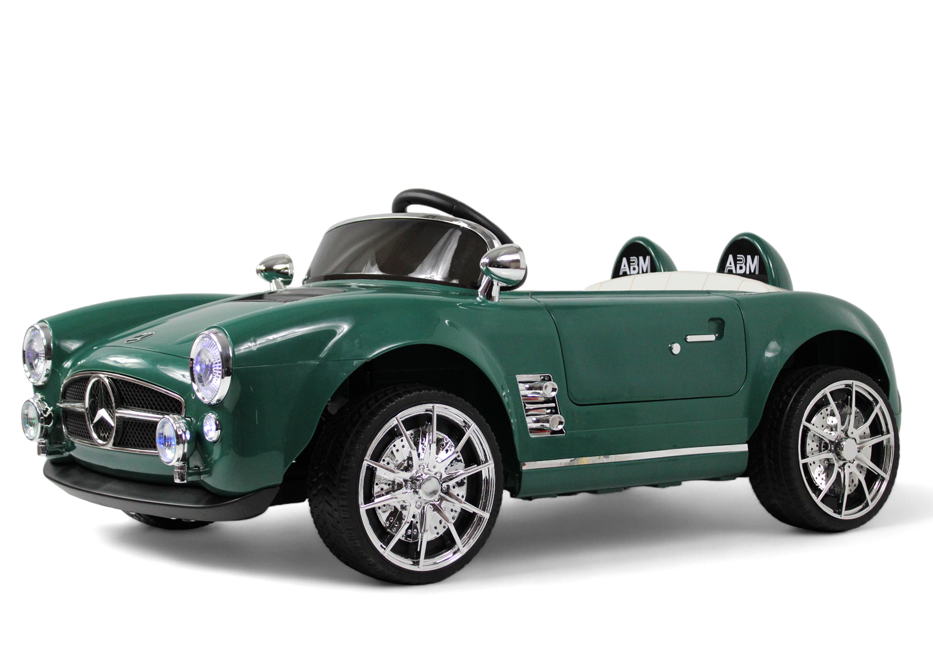 Электромобиль детский Mercedes ретро C555MC