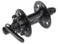 SHIMANO Втулка передняя HB-M756 DEORE XT, 32Н, под диск (6 болтов), OLD:100мм, ось: 108мм, черная, без уп.