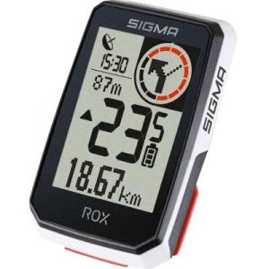 Велокомпьютер SIGMA ROX 2.0 GPS+GLONASS 14 функций белый