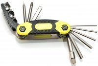 Набор Author унив. ToolBox 12 складн. шестигр., +/- отв, боксы никел. неон-желт-серый(10) 8-10000041