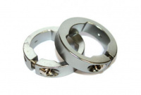 Руч./фиксаторы кольцевые СLR алюминиевый анодированный серебр. CLARK`S