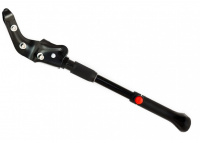 Подножка Vinca Sport VKS 616-82 регулируемая с помощью кнопки, крепление на два пера, 24"-28", черная