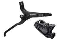 Тормоз дисковый SHIMANO гидравлический BL-T445(лев)/BR-M446(пер), с адаптером Standart, черный