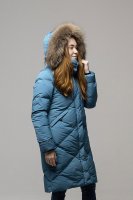 Пальто женское LAPLANGER Лахти Nordic Goose, енот