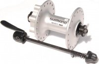 Втулка Shimano,М475,32отв.,6-болт,QR(сереб) EHBM475BS передняя