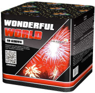 Батарея салютов MAXSEM Удивительный мир / Wonderful World, 19 залпов, GWM5034