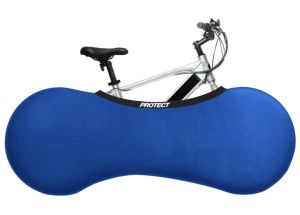 Чехол эластичный PROTECT для детских велосипедов, беговелов и самокатов, 70-110см, синий