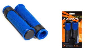 Грипсы TRIX GRTX-305, черно-синие