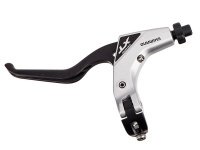 Ручка тормозная SHIMANO BL-T780 DEORE XT левая, для V-brake,под 3 пальца,для треккинг. в-дов,серебр.