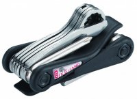 Набор 6-14280 унив. складн. BIKE HAND YC-280 шестигр. 2/2.5/3/4/5/6/8мм +/-, накидн. ключи спиц. кл.