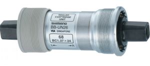 Каретка SHIMANO 68х122,5 мм (LL123), квадрат, б/болтов EBBUN26B23X