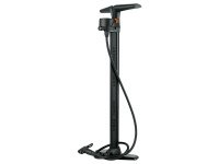 Напольный насос SKS Airworx Plus 10.0 с манометром, макс. давление 10 bar, под ниппель AV/SV/DV, длина 730мм, чёрный