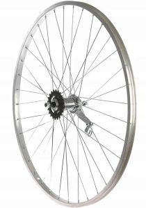 Колесо заднее, 24, CF-CTO1-1, 36 отв., ножной тормоз, 1 ск., одностеноч, Forward SW, RWR240036C09