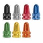 Колпачки для ниппеля авто/спорт алюминиевый анодированный цвета в ассорт. (15х2шт) M-WAVE