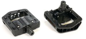 Педали складные TRIX, нейлоновые, черные