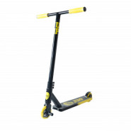 Самокат ATEOX Jump 2023, трюковый, черный/желтый