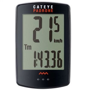 Велокомпьютер CAT EYE Padrone 8 функций, беспроводной, черный