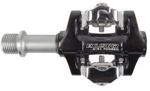 Педали контактные EXUSTAR E-PM215+, черный/серый