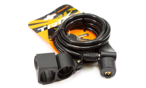 Велозамок TRIX GK-102.106, трос, 8х1800мм