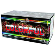 Батарея салютов MAXSEM Colorful, 76 залпов, MC121