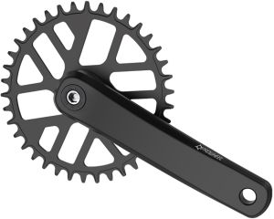 Система Prowheel MTB 1х(9/10/11S), 38T, сталь, защита, 175, алюм, Chainline 48.8, кв под 124 черн.