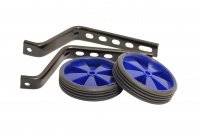 Колеса 00-170601 детские на 12-20" с крепежом балансирные пластиковые 110мм (25) синие