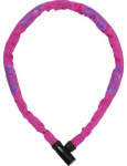 Велозамок ABUS Steel-O-Chain 5805K/75см, цепь 5мм, ключ, розовый 724923