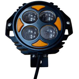 Фара Филлин, 4 диода, металлический корпус с гудком, 60V