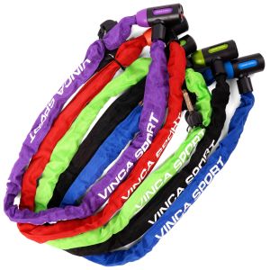 Велозамок цепной 6*1000мм, VINCA SPORT, VS 101.759