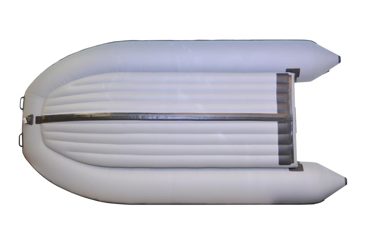 Надувная лодка НДНД GROUPER 375W цвет серо-синий