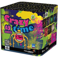 Батарея салютов MAXSEM Crazy Time, 49 залпов, M0881