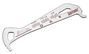 Цепеметр (калибр) 6-800030  растяжения цепи Stainless Steel Chain Checker 62C4 IceToolz NEW
